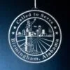 LDS Alabama Birmingham Mission Christmas Ornament
