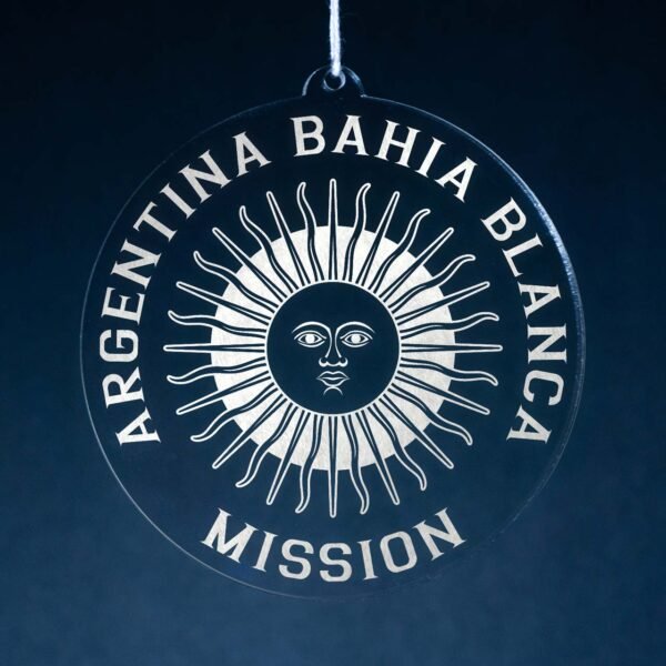 LDS Argentina Bahia Blanca Mission Christmas Ornament