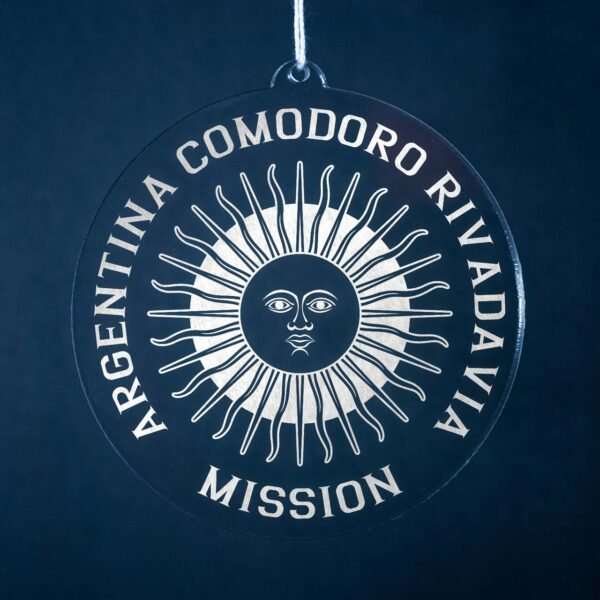 LDS Argentina Comodoro Rivadavia Mission Christmas Ornament