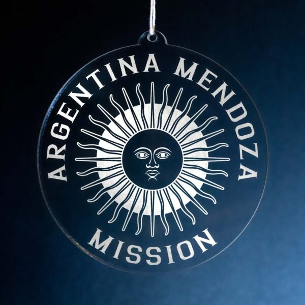 LDS Argentina Mendoza Mission Christmas Ornament