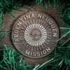LDS Argentina Neuquen Mission Christmas Ornament surrounded by a Simple Reef