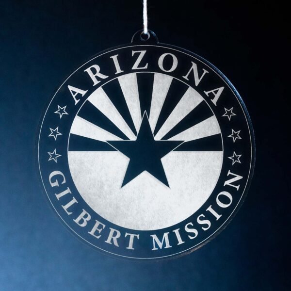 LDS Arizona Gilbert Mission Christmas Ornament