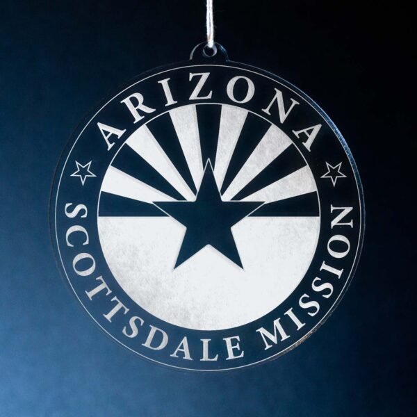 LDS Arizona Scottsdale Mission Christmas Ornament