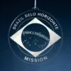 LDS Brazil Belo Horizonte Mission Christmas Ornament