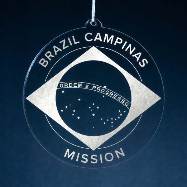 LDS Brazil Campinas Mission Christmas Ornament