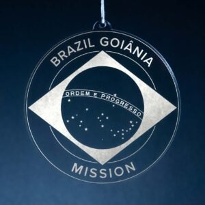 LDS Brazil Goiania Mission Christmas Ornament