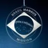 LDS Brazil Manaus Mission Christmas Ornament