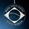 LDS Brazil Porto Alegre North Mission Christmas Ornament