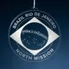 LDS Brazil Rio de Janeiro North Mission Christmas Ornament