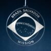 LDS Brazil Salvador Mission Christmas Ornament