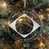 LDS Brazil Sao Paulo North Mission Christmas Ornament hanging on a Tree