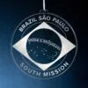 LDS Brazil Sao Paulo South Mission Christmas Ornament