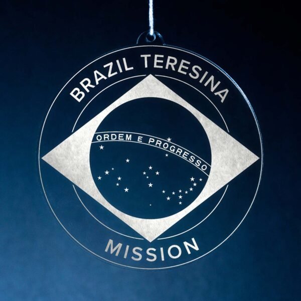 LDS Brazil Teresina Mission Christmas Ornament