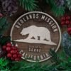 LDS California Redlands Mission Christmas Ornament with Christmas Decorations