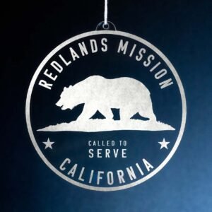 LDS California Redlands Mission Christmas Ornament
