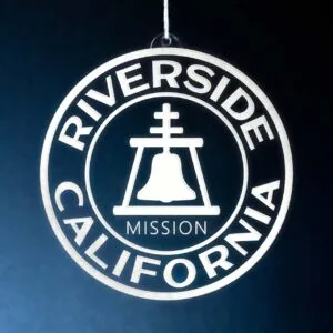 LDS California Riverside Mission Christmas Ornament
