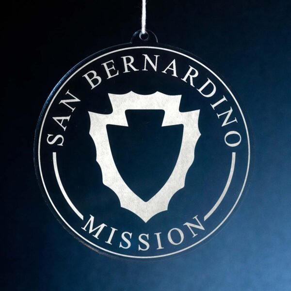 LDS California San Bernardino Mission Christmas Ornament