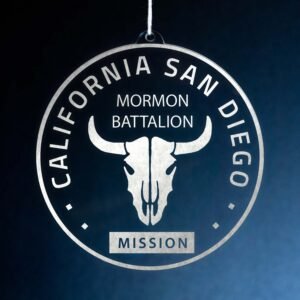 LDS California San Diego Mormon Battalion Mission Christmas Ornament