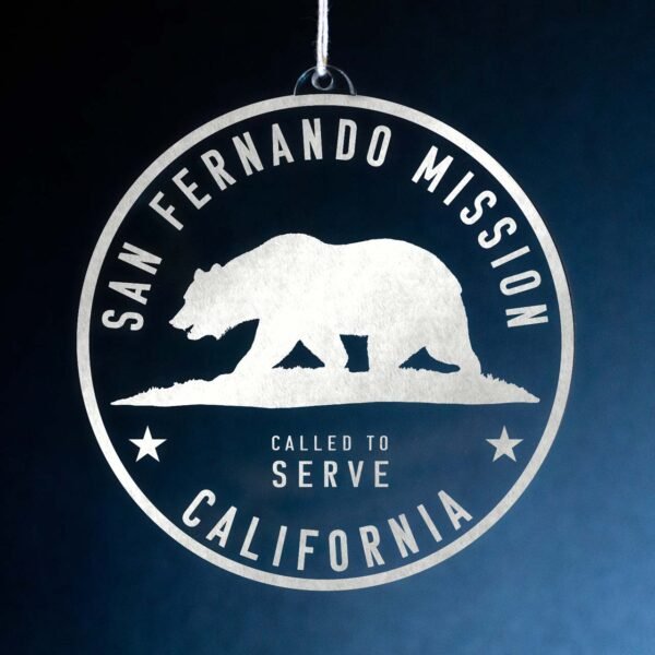 LDS California San Fernando Mission Christmas Ornament