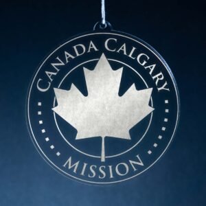 LDS Canada Calgary Mission Christmas Ornament