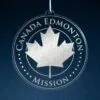 LDS Canada Edmonton Mission Christmas Ornament