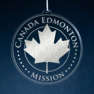 LDS Canada Edmonton Mission Christmas Ornament