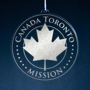 LDS Canada Toronto Mission Christmas Ornament