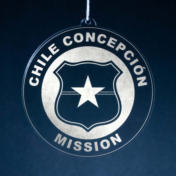 LDS Chile Concepcion Mission Christmas Ornament