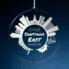 LDS Chile Santiago East Mission Christmas Ornament