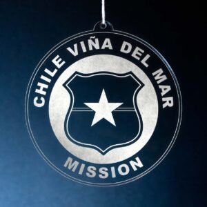 LDS Chile Vina del Mar Mission Christmas Ornament