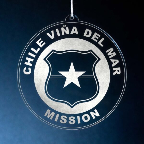 LDS Chile Vina del Mar Mission Christmas Ornament