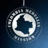 LDS Colombia Medellin Mission Christmas Ornament