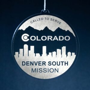 LDS Colorado Denver South Mission Christmas Ornament