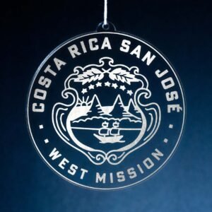 LDS Costa Rica San José West Mission Christmas Ornament
