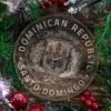 LDS Dominican Republic Santo Domingo East Mission Christmas Ornament with Christmas Decorations