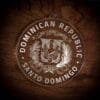 LDS Dominican Republic Santo Domingo East Mission Christmas Ornament laying on a Wooden Background