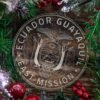 LDS Ecuador Guayaquil East Mission Christmas Ornament with Christmas Decorations