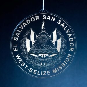 LDS El Salvador San Salvador West - Belize Mission Christmas Ornament