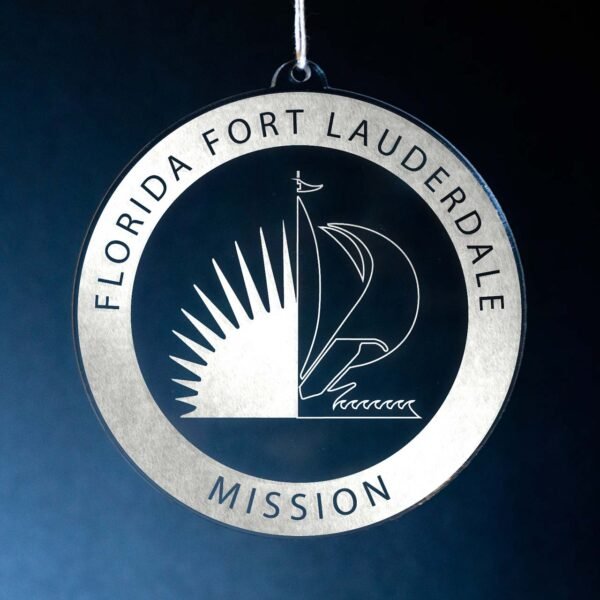 LDS Florida Fort Lauderdale Mission Christmas Ornament