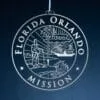LDS Florida Orlando Mission Christmas Ornament