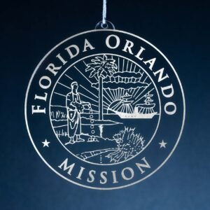 LDS Florida Orlando Mission Christmas Ornament
