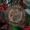 LDS Guatemala Coban Mission Christmas Ornament with Christmas Decorations