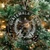 LDS Guatemala Coban Mission Christmas Ornament hanging on a Tree