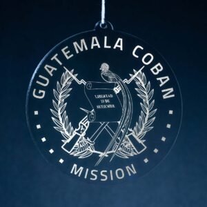 LDS Guatemala Coban Mission Christmas Ornament