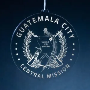 LDS Guatemala Guatemala City Central Mission Christmas Ornament