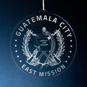 LDS Guatemala Guatemala City East Mission Christmas Ornament