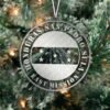 LDS Honduras San Pedro Sula East Mission Christmas Ornament hanging on a Tree