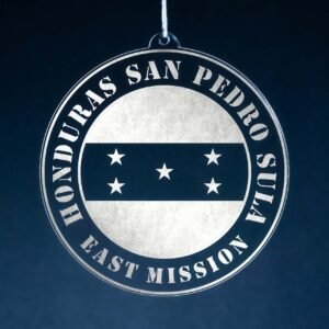 LDS Honduras San Pedro Sula East Mission Christmas Ornament
