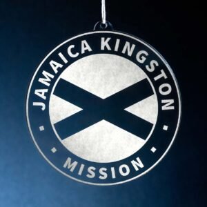 LDS Jamaica Kingston Mission Christmas Ornament