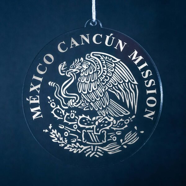 LDS Mexico Cancun Mission Christmas Ornament